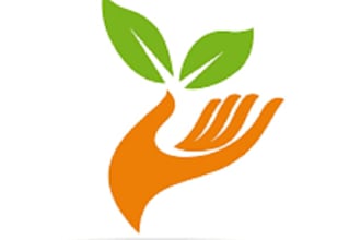 design trimming, agriculture and lawn care logo