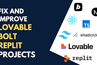 fix improve enhance bolt replit and lovable created websites