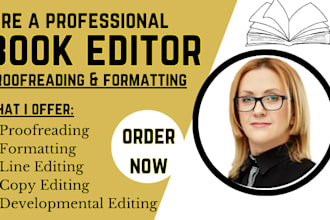 edit, proofread memoir, urban fantasy, fiction novel, developmental book editor