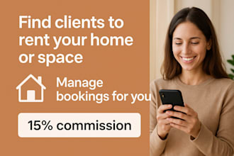 guide you on how to make money using your home and help you find clients