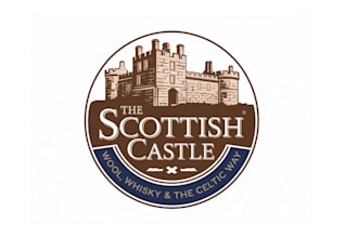 create high quality and beautiful castle logo design