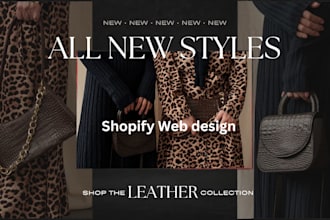 build a professional shopify store design and ranked