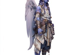 create high quality 2d character art, fantasy art, sci fi art, and concept art