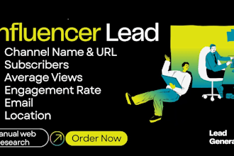 find influencer leads to vent your business