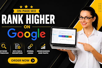 do on page and technical SEO for blog and ecommerce website