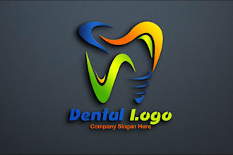do high quality dentist logo dental template in 16 hours