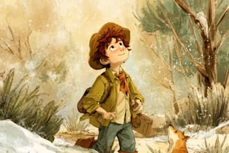 illustrate children story book illustration and comic book illustration