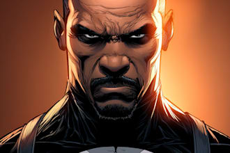 create comic book art