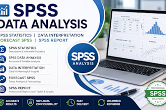 do spss data analysis, spss statistics, data interpretation forecast spss report