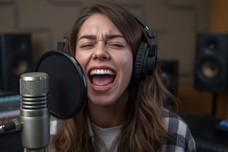 be your gospel female singer and music producer for choir songs