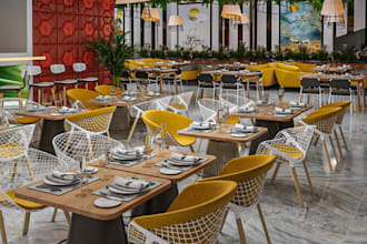 design new restaurant,seafood interior, redesign ice cream shop,commercial space