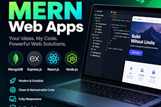 build a fullstack mern web app for your business or startup