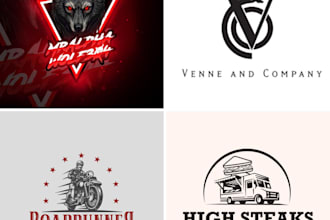 design all types of logo with animation