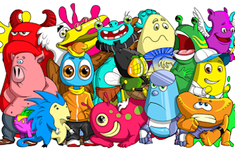 draw custom doodle art illustration