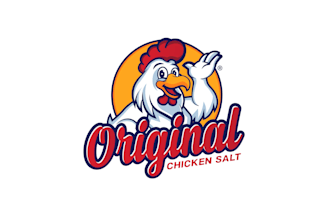 design a high quality mascot chicken logo for your food brand or restaurant