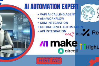 integrate vapiai gohighlevel creatomate ai agent make com retell n8n heygen