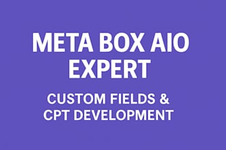 create wordpress website using metabox aio custom fields post type