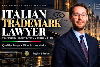 register your trademark with uibm or euipo as your intellectual property lawyer