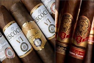 design cigar label, cigar band, cigar box and cigar logo