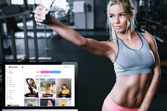 design onlyfans agency website, onlyfans modeling website, ai model, nsfw model