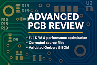 review and make correction to your pcb design before manufacturing