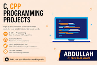 do c and cpp programming oop dsa and bug fixing