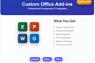 create custom add in for microsoft applications