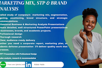 do marketing mix, stp and brand analysis