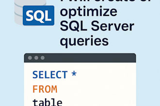 create or improve sql server query