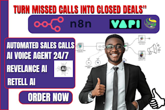 build ai agent with n8n ai agent vapi relevance ai retell ai voice agent n8n