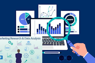 do qualitative or quantitative research, thematic analysis, survey reports