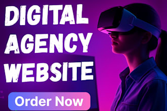 build a digital marketing agency website or smma website