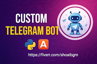 create a custom telegram bot for your business or personal needs