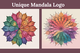 mandala mystical geometric logo sacred geometry mandala flyer mandala leads