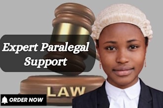 be your paralegal and provide legal consulting legal advice and legal opinion