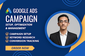 setup and manage your google ads adwords PPC campaign