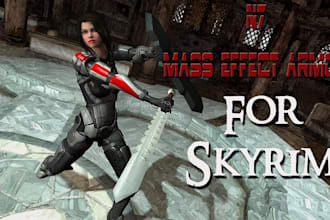 create custom models, skyrim mod, fallout, starfield, ffiv, minecraft assets