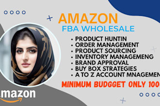 be your amazon fba wholesale virtual assistant