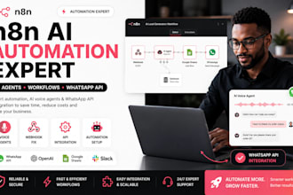 fix n8n ai voice agent do n8n automation n8n workflow whatsapp api integration