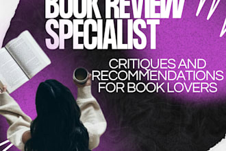 critiques and recommendations for book lovers