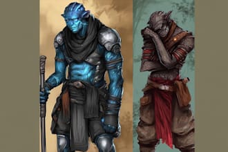 create dnd or rpg characters