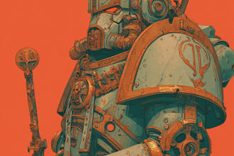 paint warhammer 40k and other wargameing miniatures