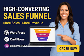 build cartflows wordpress sales funnels with landing page checkout and upsells