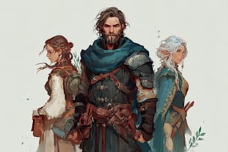 create 2d game characters and game assets