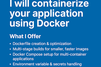 be your docker guy for seamless deployments