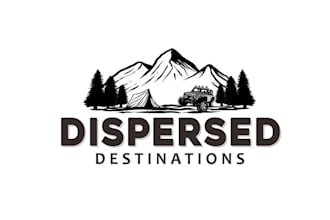 make super outdoorsy logo for a camping off roading company