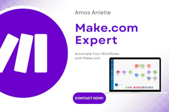 make com automation, made com, make com scenario made com, automate io, API