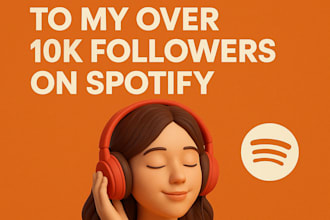 promote your music  10k followers on spotify
