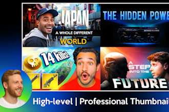 create professional thumbnails for youtube