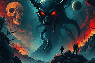 design fiction, sci fi, horror, fantasy book cover